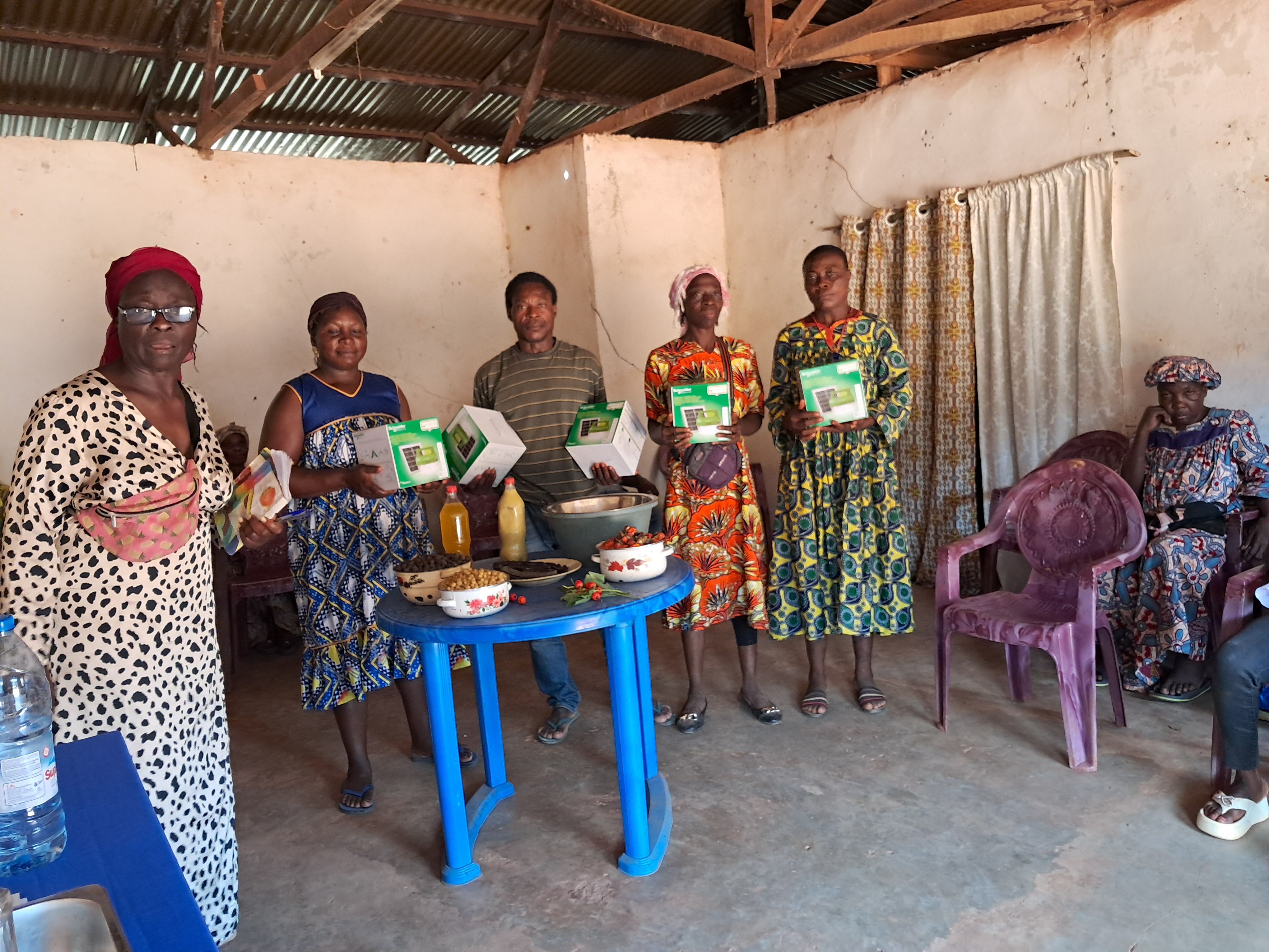 Remise de torches solaires à Labba